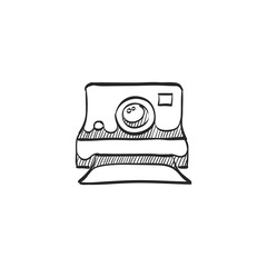 Sketch icon - Instant camera