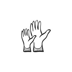 Obraz premium Sketch icon - Hands