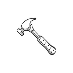 Sketch icon - Hammer
