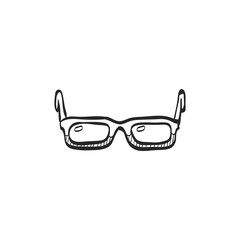 Fototapeta premium Sketch icon - Eyeglasses