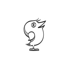 Sketch icon - Bird