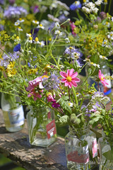 Small summer bouquets
