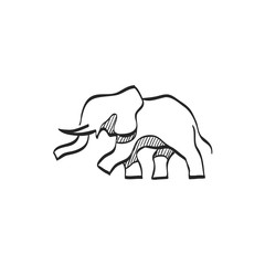 Sketch icon - Elephants