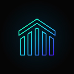 Real estate colorful icon