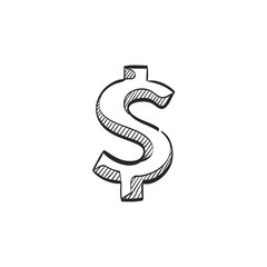 Sketch icon - Dollar sign