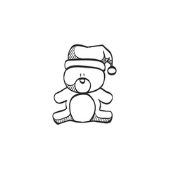 Sketch icon - Teddy bear