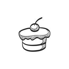 Sketch icon - Cake