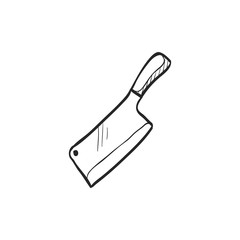 Sketch icon - Butcher knife