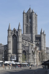 Sankt Nikolauskirche (Sint Niklaas) in Gent, Belgien