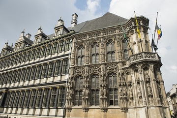Fototapeta na wymiar Rathaus von Gent, Belgien
