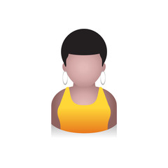 People Avatar Icons - Girl