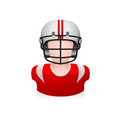 People Avatar Icons - Football player