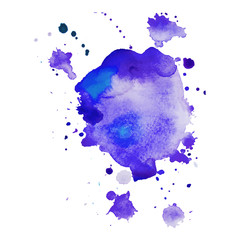 Abstract hand drawn watercolor background