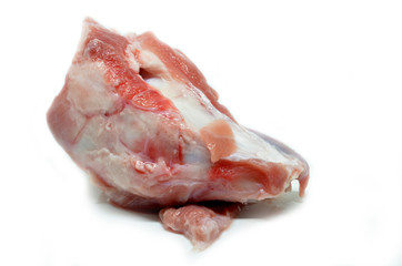 Pig bone used for cooking soup base