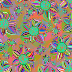 Seamless repeating abstract pattern.Vector