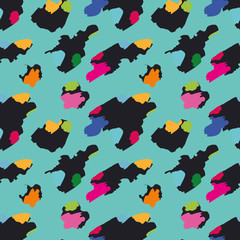 Blots seamless pattern.
