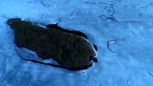 Frozen lake2 spring Finland!