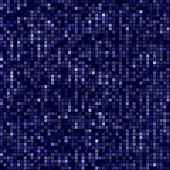 Abstract seamless pattern of pixels. Texture appliqued stars shining rain falling water . Vector illustration.