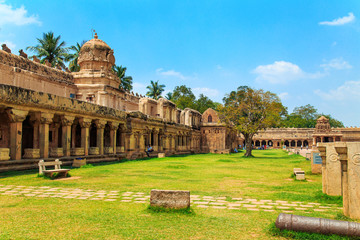 Brihadeeswara Temple in Thanjavur, Tamil Nadu, India.