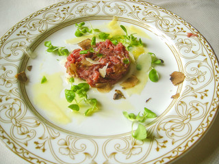 Veal tartare