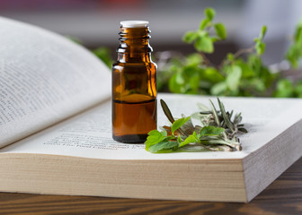 Essential oil and aromatherapy book