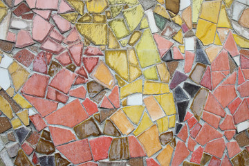 brick wall, colorful brick wall background