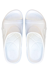 white color sandal isolate
