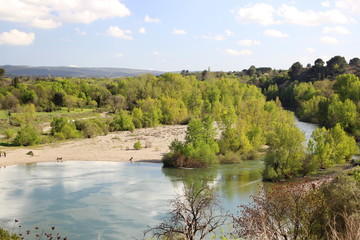 lac et pont du diable, st guilhem le d&eacute;sert, h&eacute;rault, france