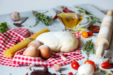 Food Background. Cooking.