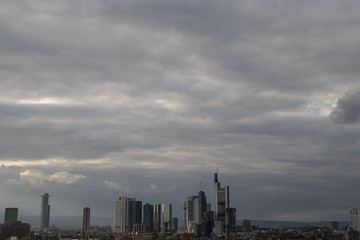 Obraz premium Frankfurt am Main, Skyline