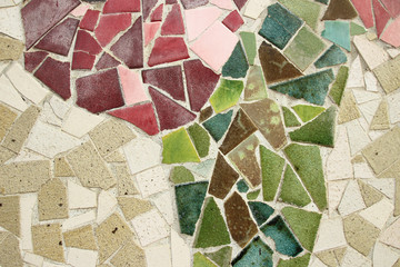 colorful brick wall background