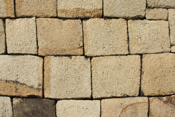 old stone brick wall texture Background