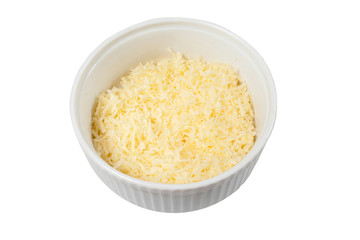 Cheese parmesan on a plate 02