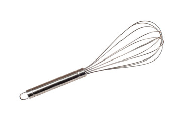 Whisk on white background