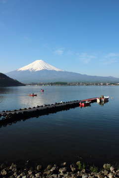 Mt.Fuji at Lake Kawaguchiko - Yamanashi