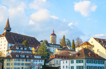 Cityscape in European style