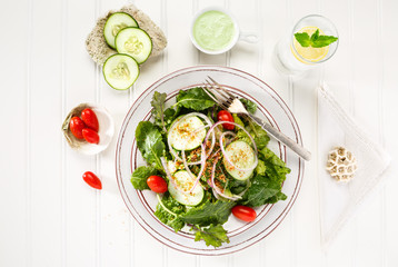 Garden Salad Setting