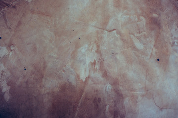 Brown polished cement wall texture, hardened clay for background, loft style