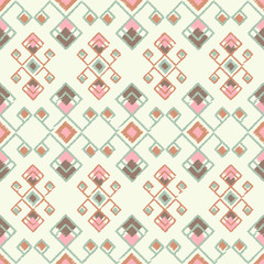 Ethnic boho seamless pattern. 