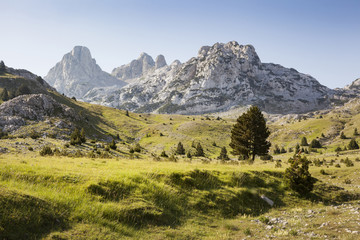 Fototapeta na wymiar The Dolomites Mountains 