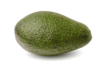 avocado fruit on white