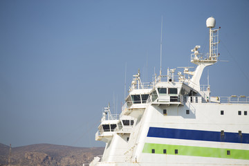 Naklejka premium Shipping port