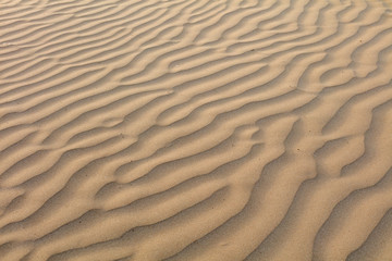 Sand formations looking like dunes