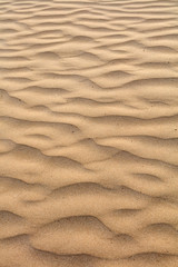 Sand formations looking like dunes