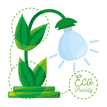 photosynthesis process in the plants, vector illustration