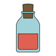 medicine bottle isolated icon vector illustration design