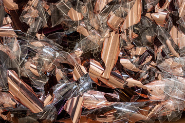 colorful broken glass background