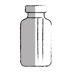 medicine bottle isolated icon vector illustration design