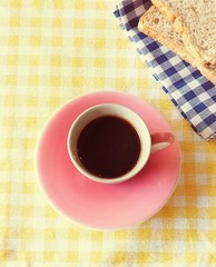 Sweet Breakfast set in vintage color.
