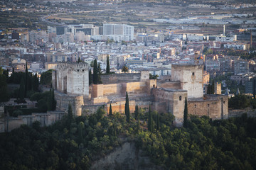 Alhambra in Granada, Spain.